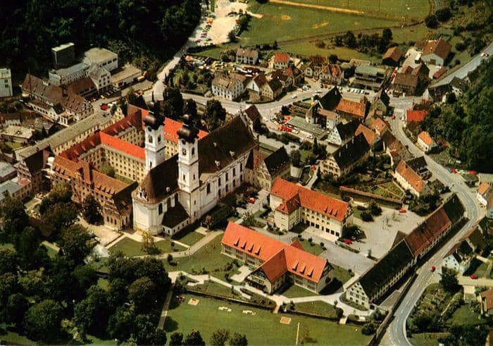 Zwiefalten Wuerttemberg Ehem Benediktinische Reichsabtei – Ansichtskarte Zwiefalten