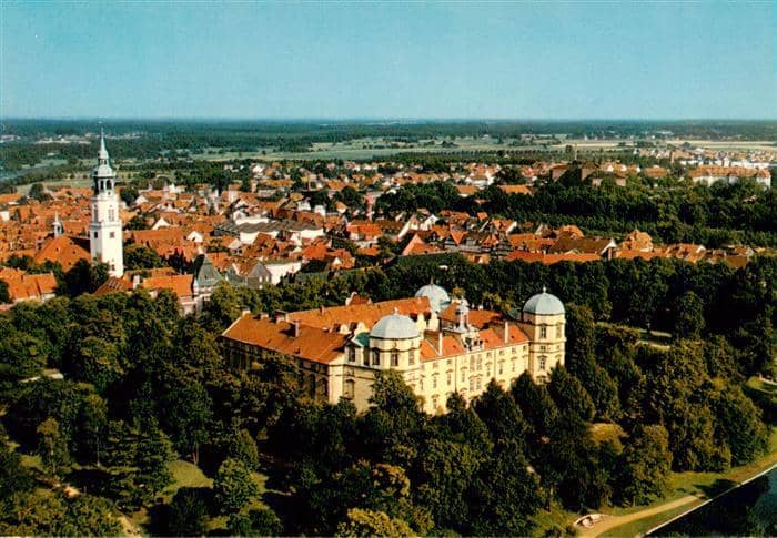 Celle  Niedersachsen Fliegeraufnahme – Ansichtskarte Celle
