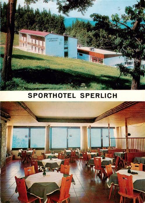 Freyung Freyung-Grafenau Bayern Sporthotel Sperlich Gastraum – Ansichtskarte Freyung