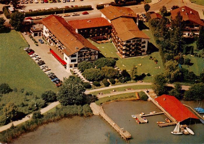 Bad Wiessee Tegernsee Hotel Cafe Restaurant Terrassenhof – Ansichtskarte Abwinkl