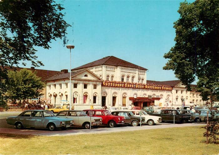 Goettingen  Niedersachsen Bahnhof – Ansichtskarte Göttingen