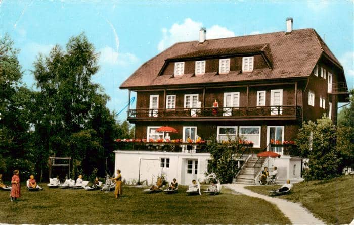 Herrlingen Blaustein BW Muettergenesungsheim der AWO Wuerttemberg-Baden – Ansichtskarte Blaustein