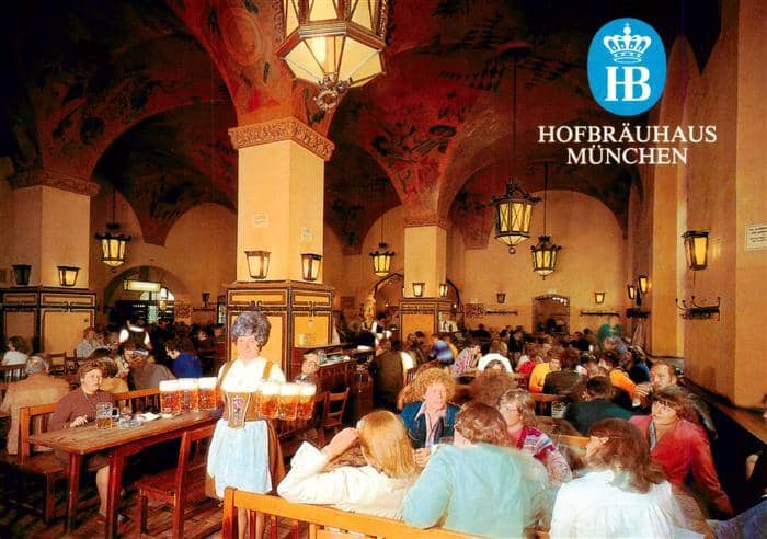 Muenchen Bayern Hofbraeuhaus Huber Karte Nr. 6259 – Ansichtskarte München