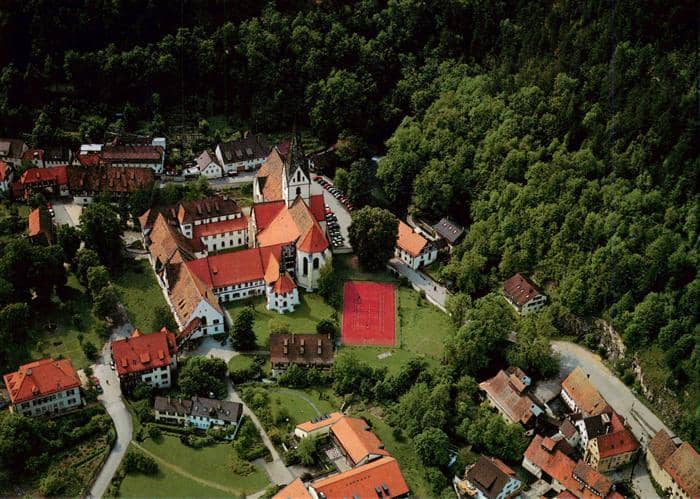 Blaubeuren Ehemaliges Benediktiner Kloster – Ansichtskarte Blaubeuren