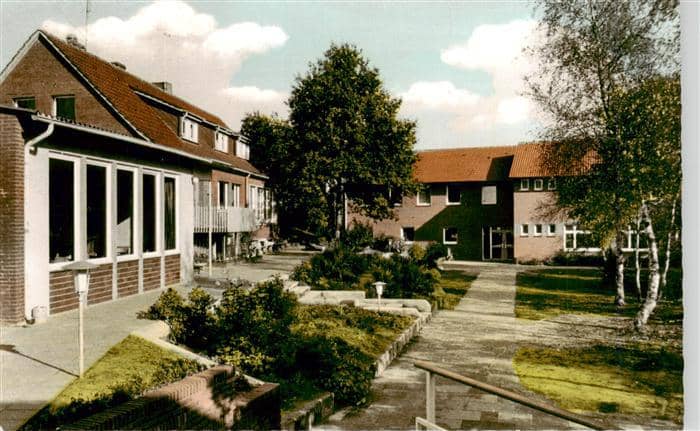 Emlichheim Niedersachsen Jugendbildungsstaette Grenzlandheim – Ansichtskarte Emlichheim