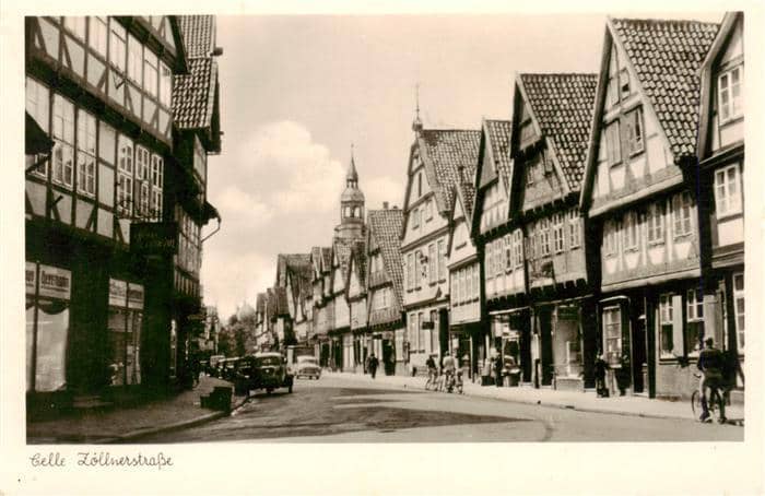 Celle  Niedersachsen Zoellnerstrasse – Ansichtskarte Celle