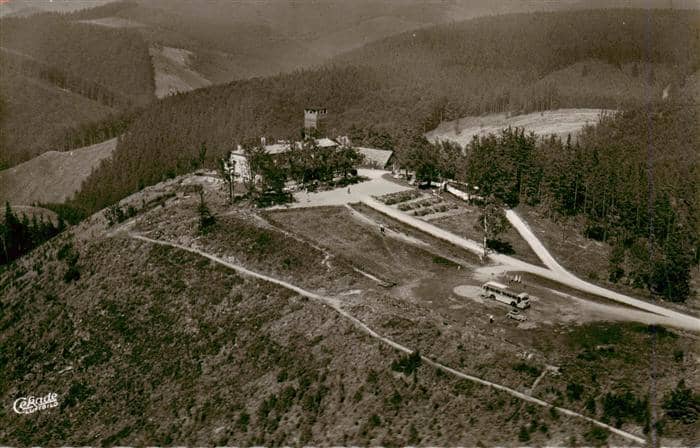Bad Sachsa Harz Ravensberg Fliegeraufnahme – Ansichtskarte Bad Sachsa