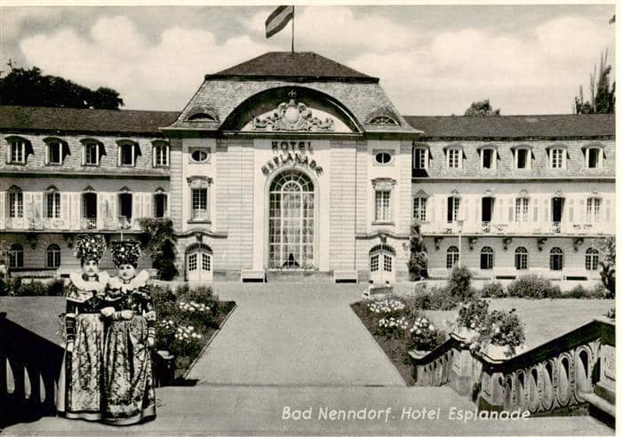 Bad Nenndorf Hotel Esplanade – Ansichtskarte Bad Nenndorf