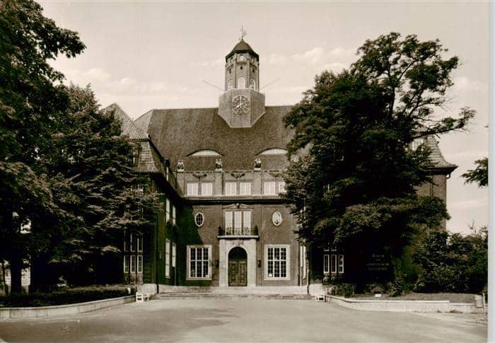 HAMBURG  CITY Museum fuer Hamburgische Geschichte Haupteingang – Ansichtskarte Hamburg