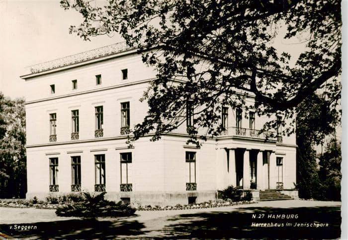 HAMBURG  CITY Herrenhaus im Jenischpark – Ansichtskarte Hamburg