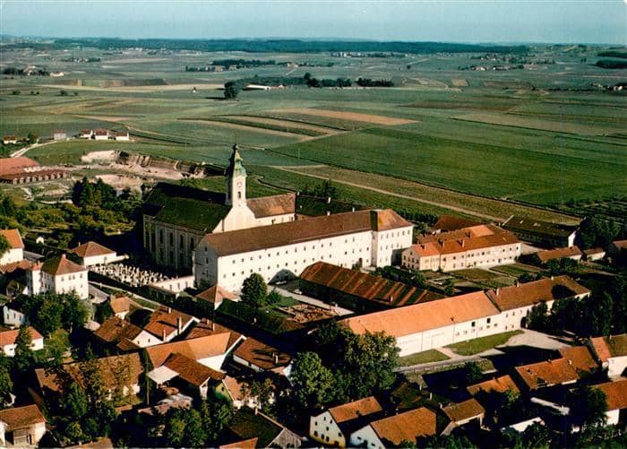 Osterhofen Niederbayern Englisches Institut Damenstift – Ansichtskarte Osterhofen
