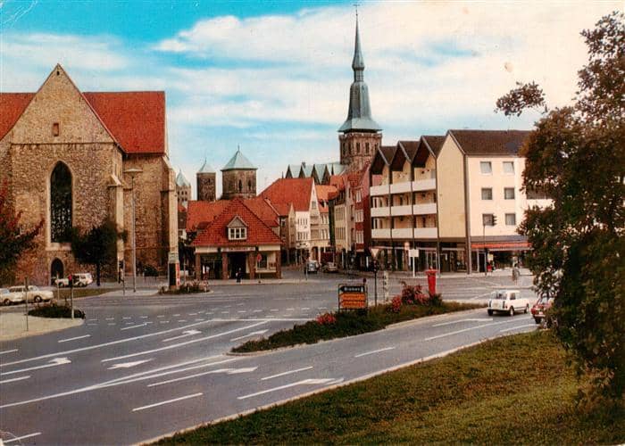 OSNABRueCK  CITY Rissmuellerplatz – Ansichtskarte Osnabrück