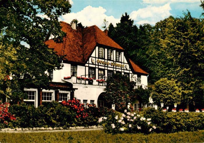 Duensen Bassum Hotel Waldfrieden – Ansichtskarte Dünsen