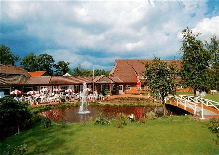 Huenzingen Forellenhof Hotel Restaurant Cafe – Ansichtskarte Walsrode