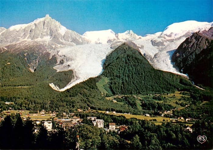 Gletscher Glacier Glaciar Vallee de Chamonix L Aiquille du Midi AS – Ansichtskarte