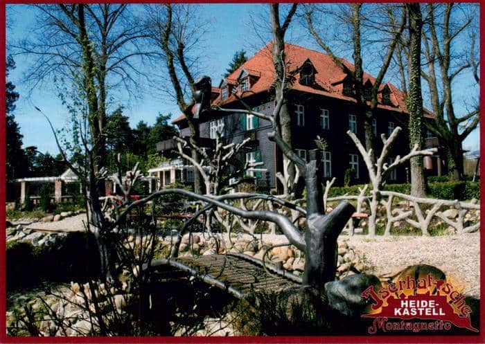 Bispingen Iserhatsches Heide Kastell Montagnetto – Ansichtskarte Bispingen