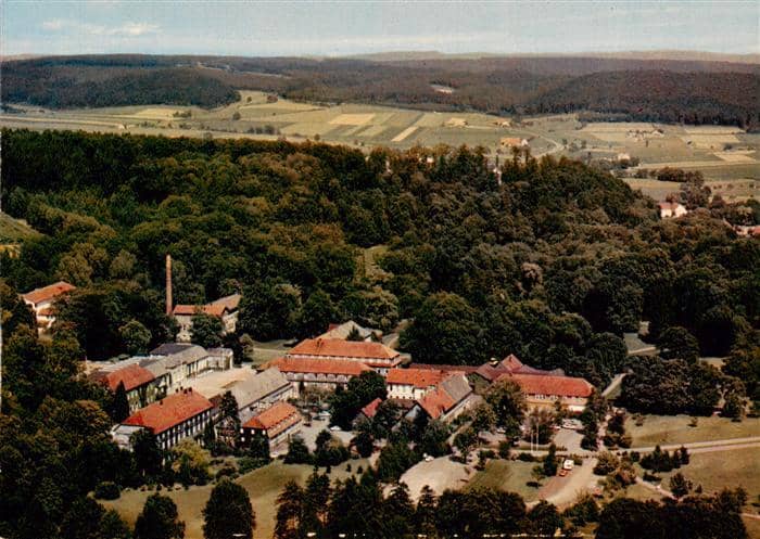 BAD DRIBURG Kurhaeuser – Ansichtskarte Bad Driburg