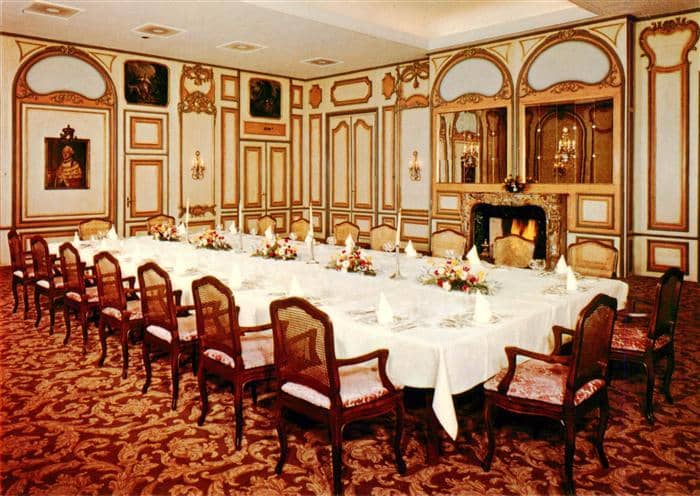 Muenchen Bayern Restaurant Torggelstuben Festsaal – Ansichtskarte München