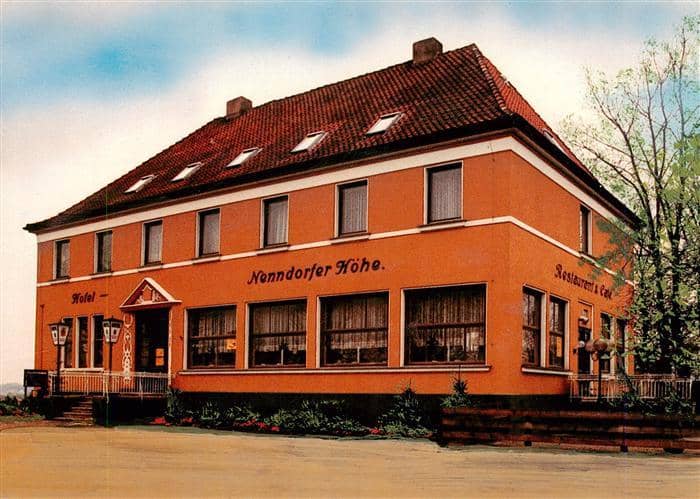 Bad Nenndorf Hotel Nenndorfer Hoehe Cafe Restaurant – Ansichtskarte Bad Nenndorf