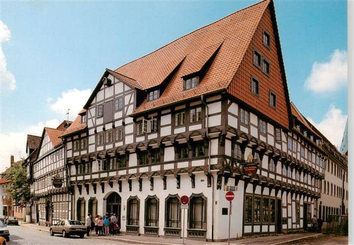 BRAUNSCHWEIG  CITY Hotel Restaurant Ritter St Georg – Ansichtskarte Braunschweig