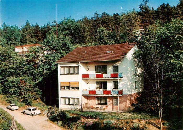 Bad Neustadt Saale Haus Thiem – Ansichtskarte Bad Neustadt a.d.Saale