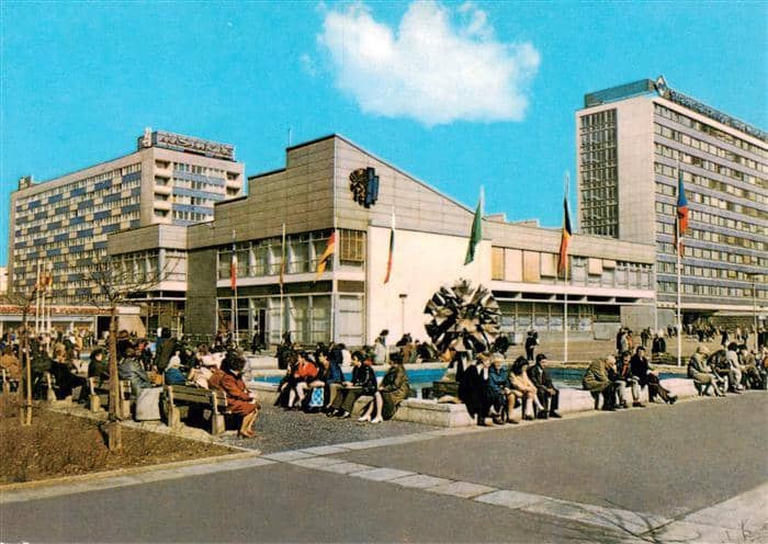 LEIPZIG Sachsen Sachsenplatz – Ansichtskarte Leipzig