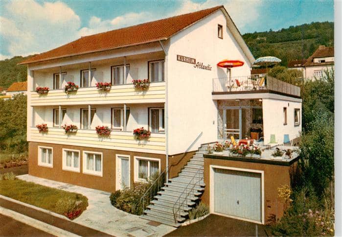 BAD KIssINGEN Kurheim Atlantic – Ansichtskarte Bad Kissingen