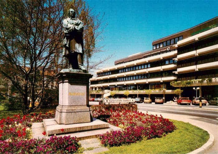 Reutlingen BW Denkmal Friedrich List – Ansichtskarte Reutlingen