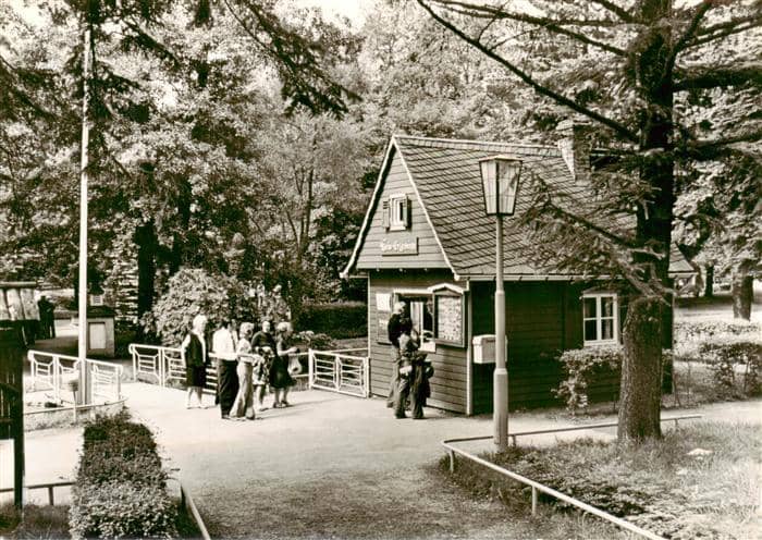 Oederan Sachsen Klein Erzgebirge Eingang – Ansichtskarte Oederan