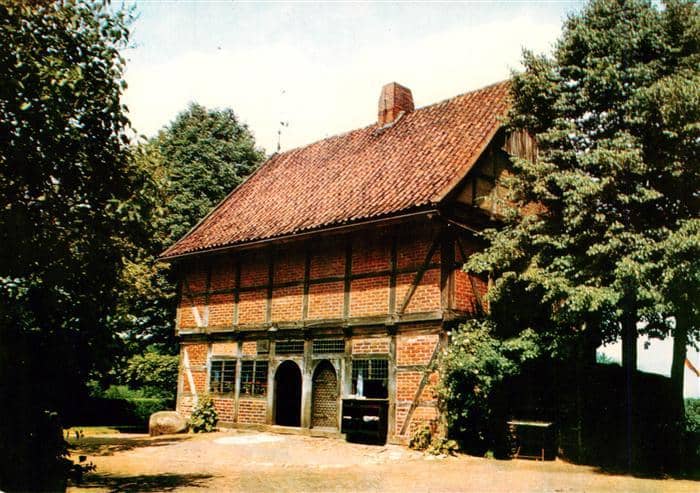 BAD ZWISCHENAHN Ammerland Niedersachsen Ammerlaender-Bauernhaus Spiekerwirtschaf – Ansichtskarte Bad Zwischenahn
