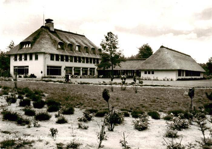 Soltau Soltau-Fallingbostel Niedersachsen Haus-Heidland Hotel Reetdach Lueneburg – Ansichtskarte Soltau