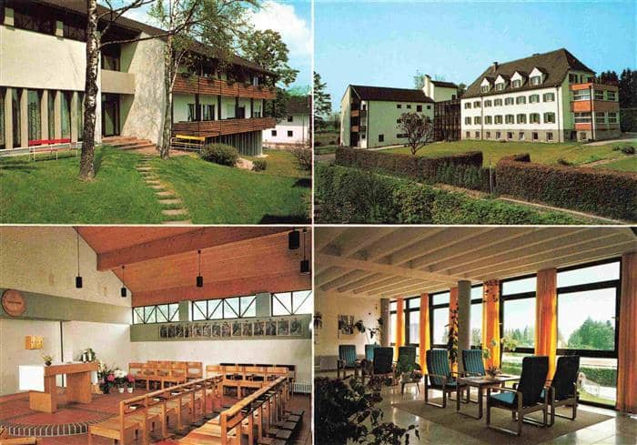 Utting Ammersee Elisabeth-Heim Muetterkurheim – Ansichtskarte Utting a.Ammersee