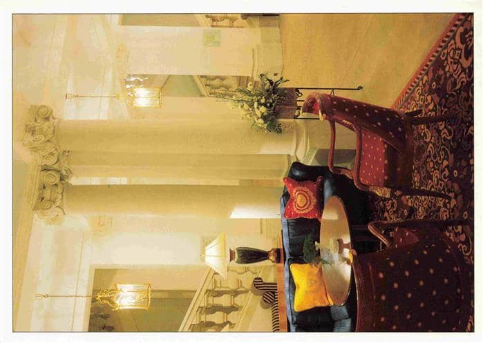 DRESDEN Elbe Kempinski Hotel Taschenbergpalais Foyer – Ansichtskarte Dresden Elbe