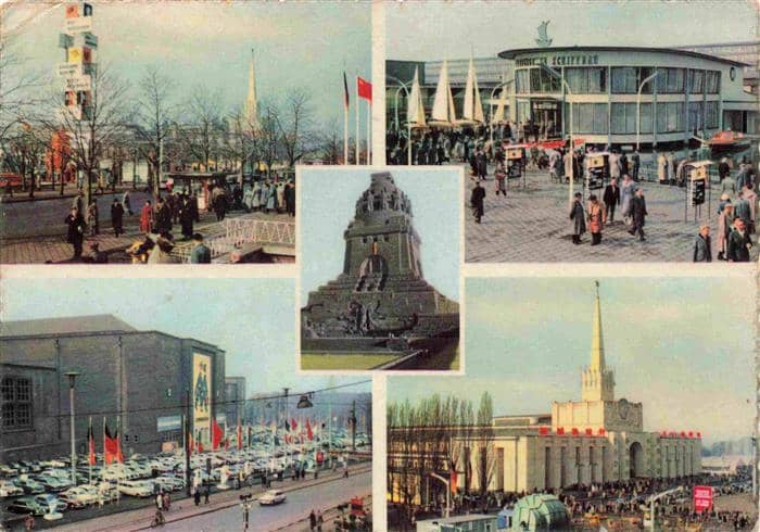 LEIPZIG Sachsen Technische Messe – Ansichtskarte Leipzig