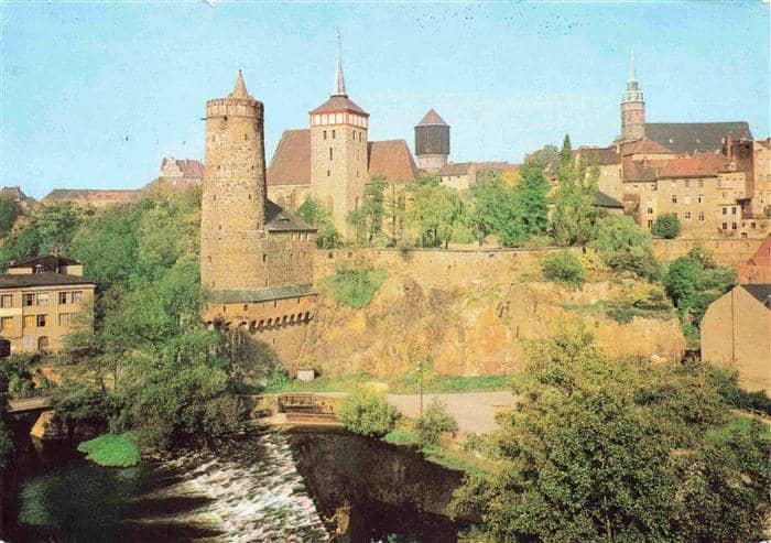 Bautzen Sachsen Alte Wasserkunst Technisches Denkmal – Ansichtskarte Bautzen