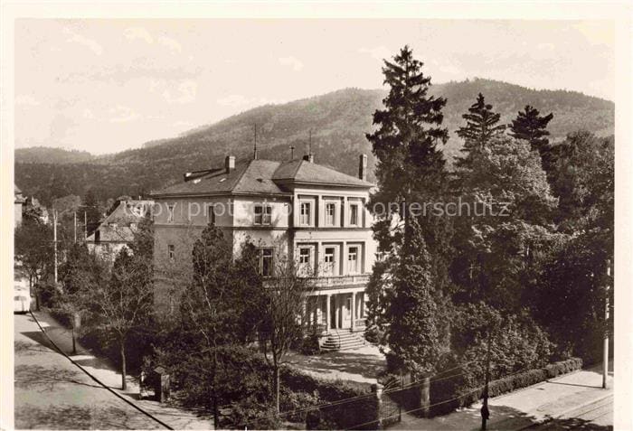 FREIBURG Breisgau BW Franziskanerkloster – Vorderseite