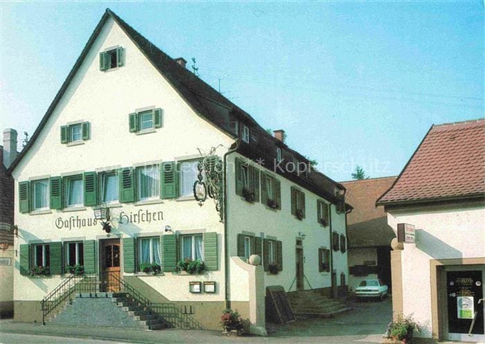 Lehen Freiburg Breisgau BW Gasthaus Hirschen – Vorderseite