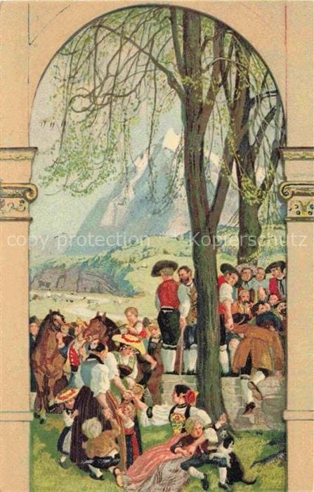 Bundesfeier Schweiz Jahrgang:  1918 fuer unsere Soldaten fete nationale – Vorderseite
