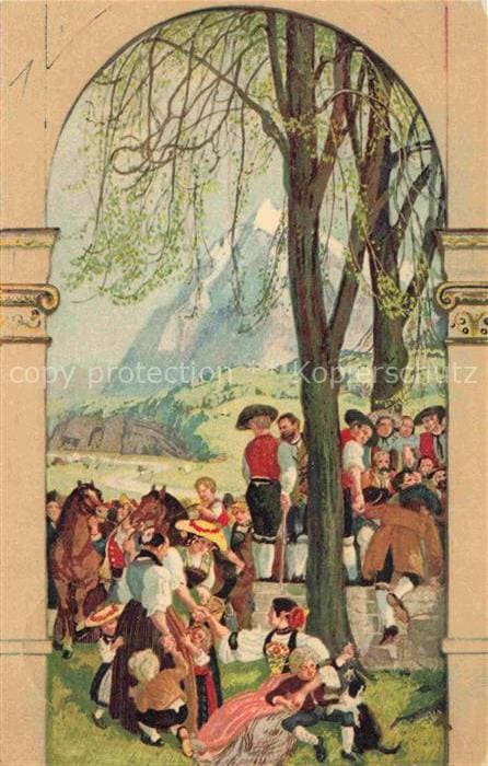 Bundesfeier Schweiz Jahrgang:  1918 fuer unsere Soldaten fete nationale – Vorderseite