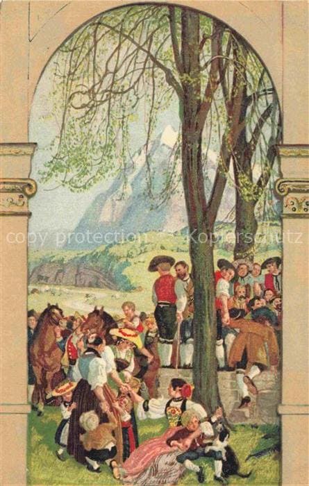 Bundesfeier Schweiz Jahrgang:  1918 fuer unsere Soldaten fete nationale – Vorderseite