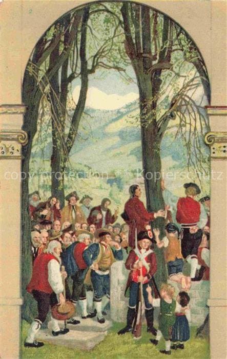 Bundesfeier Schweiz Jahrgang:  1918 fuer unsere Soldaten fete nationale – Awers