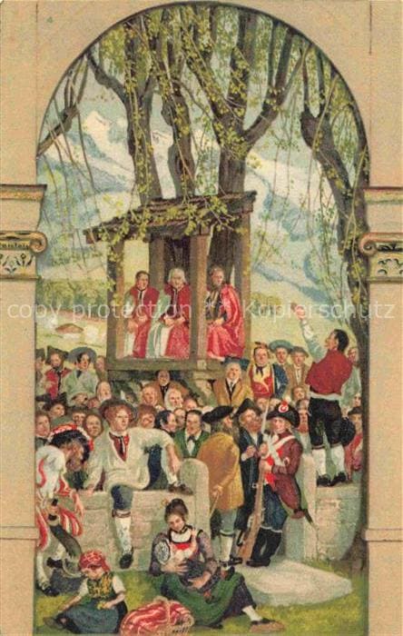 Bundesfeier Schweiz Jahrgang:  1918 fuer unsere Soldaten fete nationale – Vorderseite
