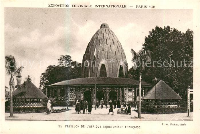 Besonderheiten Pavillon de l Afrique – Vorderseite