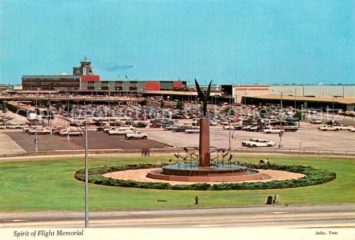 Flughafen Airport Aeroporto Dallas Texas – Vorderseite