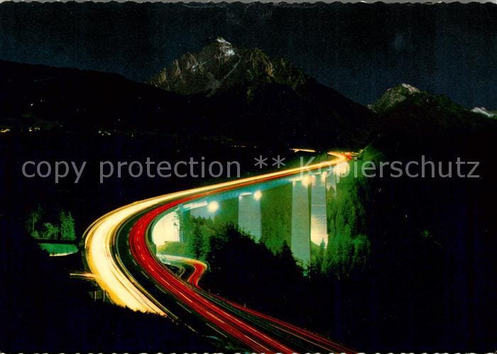 Autobahn Europabruecke Brennerautobahn – Vorderseite