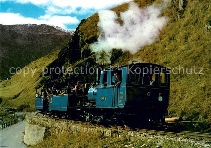 Lokomotive Hg 2/3 Nr6 Weisenhorn – Vorderseite