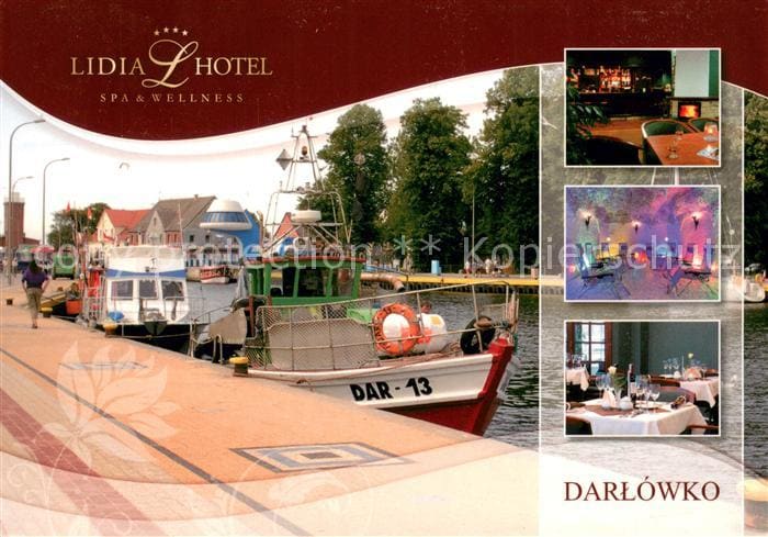 Darlowo Lidia Hotel Spa Wellness Bootsanleger – Přední strana
