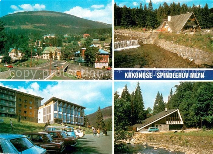 Spindleruv Mlyn Spindlermuehle Panorama Restaurace Myslivna u Divcich lavek Inte – Előlap