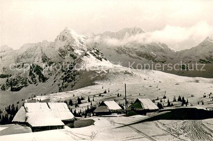 Tatry Vysoke Gebirge Hala Gasienicowa – Vorderseite