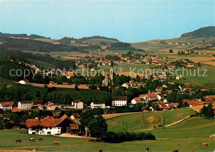 Teisnach Regen Bayern Panorama – Vorderseite